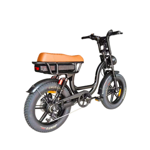Vietnam Factory Direct Supply Step Through <b>Electric</b> <b>Bike</b> Aluminum Frame Lithium Battery Rear Carrier Orange Sea - Product Image 2