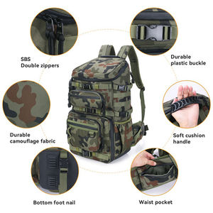 Mochila ARTEX para Supervivencia al Aire Libre, Impermeable, para Senderismo y Caza, con Múltiples Compartimentos, Mochila Táctica - Product Image 3