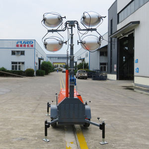 Torre di Illuminazione Mobile 7M per Lavori all'Aperto/Illuminazione di Emergenza, Attrezzatura Industriale per Costruzioni - Product Image 5