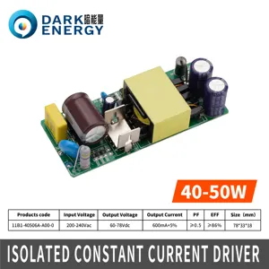 Dark Energy 40-50W 600mA Hochwertiger isolierter LED-Treiber 50W Dark Energy LED-Treiber
