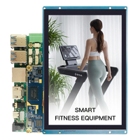 PC industriel à écran tactile RK3399 10,1 pouces 1000 nit, système Ubuntu 18.04 avec LAN, RS232, 4+32 Go, résolution supérieure