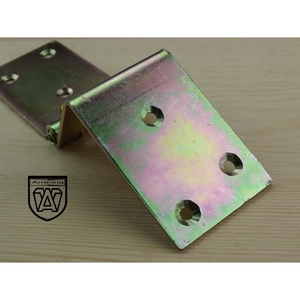 Bisagra Anwang de hierro con acabado de color para caja de madera, 140 mm, herraje para puerta de armario - Product Image 3