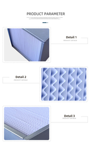 Bệnh viện phòng sạch hệ thống điều hòa không khí công nghiệp Bộ lọc không khí AGF AHU 99.99% 0.3 HEPA lọc không khí làm sạch không khí Hệ thống lọc - Product Image 5