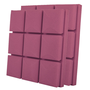 Hot bán 30*30cm âm thanh hiện đại khuếch tán Bảng điều chỉnh nội thất Acoustic Wedge Studio bọt cách âm tường giảm tiếng ồn - Product Image 6
