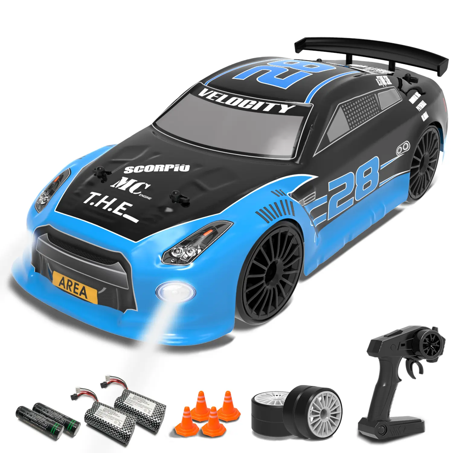 Volantex Race Drift Auto Rc Speelgoed Rc Snelle Sport Voor Kinderen Hoge Snelheid 1/14 Schaal 2.4Ghz Elektrische Outdoor Rc Truck 1:14 4 Kanalen