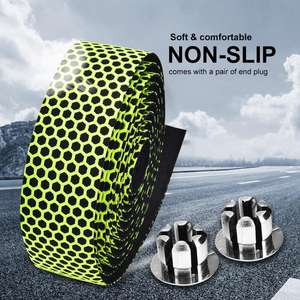 Cinta para manillar de bicicleta, patrón de panal de abeja, antideslizante, absorbente de golpes, cómoda, 25,4 Mm, para bicicletas de montaña - Product Image 5
