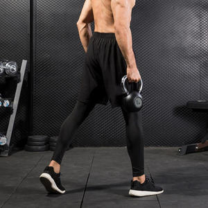 Pantaloni 2 in 1 da Uomo con Leggings Integrati, Shorts da Corsa Fitness, Pantaloni Sportivi Casual ad Alta Elasticità e Asciugatura Rapida - Product Image 5