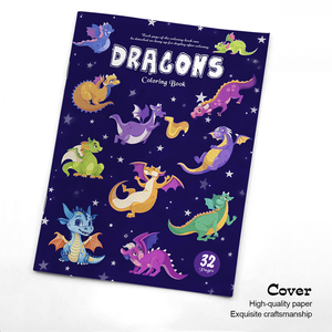 Service d'impression personnalisé : Livres de coloriage licorne imprimés en couleur pour enfants – Amusez-vous à colorier ! - Product Image 4
