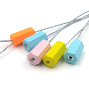 Sigillo di Sicurezza Esagonale in Cavo Metallico Personalizzato Sigillo in Cavo d'Acciaio a Trazione - Product Image 3