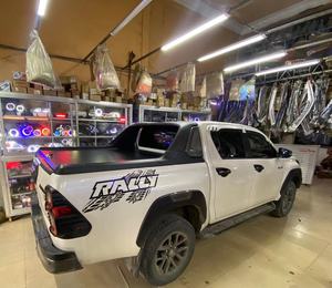 Capot rigide pour pick-up en alliage d'aluminium, pliable, étanche, avec boîte de rangement arrière, système de verrouillage pour NP300 Ranger <span class=keywords><strong>Navara</strong></span> - Product Image 4