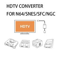 Convertidor N64 a HD, adaptador de cable HD-Link para N64 Compatible con Nintendo 64/ Game SNES/NGC/SFC/N64 Plug and Play