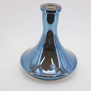 Botella de vidrio de gran tamaño transfronteriza de alta calidad, nuevo diseño, contenedor de agua electrochapado de narguile, accesorio de narguile barato al por mayor - Product Image 1