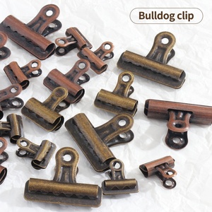 LM 25MM Bronze Non-Magnetic Binder Paper <strong>Clips</strong> <strong>Bull</strong> <strong>Dog</strong> <strong>Clip</strong> for Home Kitchen School Office Supplies - Product Image 3