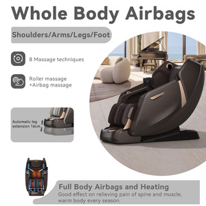 Fauteuils de <span class=keywords><strong>massage</strong></span> modernes à double piste avec airbags pour le pétrissage des mollets et la compression, <span class=keywords><strong>Afrique</strong></span> du Sud - Product Image 5