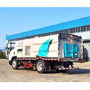 รถกวาดขยะและดูดฝุ่นอเนกประสงค์ Sinotruk รุ่น Clw Customized 4x2 12 ตัน 10 ลูกบาศก์เมตร สำหรับทำความสะอาดถนนและพื้นที่สาธารณะ - Product Image 2