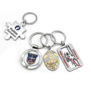 Llavero de metal de moda personalizado al por mayor estilo giratorio con logotipo personalizado recuerdo hecho a mano - Product Image 6