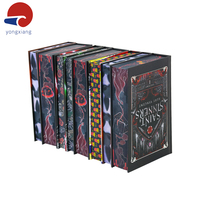 Livres d'histoires à couverture rigide avec impression personnalisée, livres anglais, édition spéciale, bords pulvérisés, directement de l'usine, faible MOQ, livraison rapide
