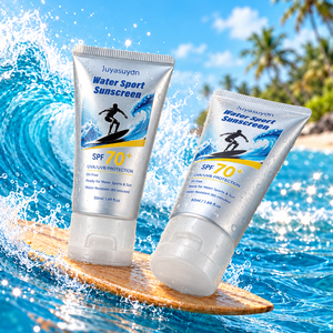 <span class=keywords><strong>Crema</strong></span> <span class=keywords><strong>Solare</strong></span> SPF70+ <span class=keywords><strong>Alta</strong></span> <span class=keywords><strong>Protezione</strong></span> UV Resistente all'Acqua <span class=keywords><strong>ad</strong></span> Assorbimento Rapido Leggera per Spiaggia e Nuoto Viso e Corpo Etichetta Privata - Product Image 1