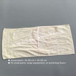 Trapos de algodón de colores reutilizados de súper adsorción, paños de algodón para uso industrial, trapos de toalla de colores para limpieza - Product Image 3