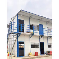 Maisons modulaires de villa de conteneur en acier de qualité supérieure en Chine avec des options de 80m2/50m2 Design moderne à faible coût