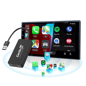 Adaptateur Carlinkit CarPlay sans fil <span class=keywords><strong>se</strong></span> connecte plus rapidement <span class=keywords><strong>sur</strong></span> les voitures OEM livré avec CarPlay filaire pour lecteur multimédia d'origine via USB - Product Image 1