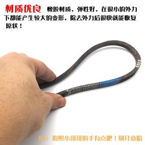 Courroies trapézoïdales résistantes à l'usure de type A380 A1372, courroies dentées en caoutchouc personnalisables OEM pour machines agricoles et industrielles, fil dur - Product Image 2