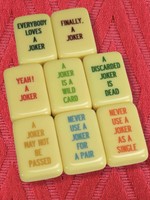 Tuiles de Mahjong en Acrylique Minimalistes de Luxe, Ensemble MCM Mid-Century Modern avec Traitement Personnalisé SEAS