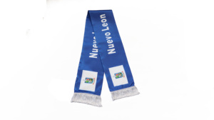 Bufanda con bandera <span class=keywords><strong>de</strong></span> Nuevo León, venta al por mayor, productos personalizados para animar al fútbol, bufanda con bandera nacional para fanáticos, bufandas con borlas, chal - Product Image 2