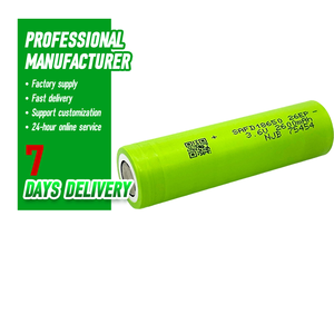 Batería <span class=keywords><strong>de</strong></span> Litio Cilíndrica 18650 <span class=keywords><strong>de</strong></span> 2600 mAh, 3.6 V y 7.8 A a Precio Competitivo para la Fabricación en Masa <span class=keywords><strong>de</strong></span> Paquetes <span class=keywords><strong>de</strong></span> Baterías - Product Image 1
