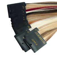 Beauté 2025 Couleur des cheveux Crème-Remy 100 Cheveux Humains Échantillon PROFESSIONNEL Swatch Couleur Anneau Cheveux Pour Salon