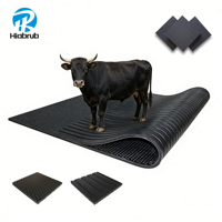 Vente directe usine – Tapis antidérapants en caoutchouc pour étables – Tapis d'élevage résistants à l'usure, taille personnalisable, découpe sur mesure