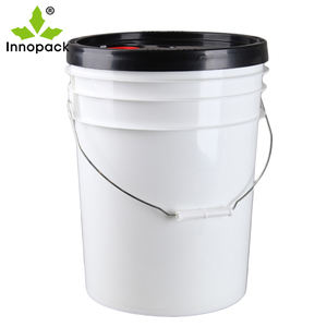 INNOPACK Cubo de pintura plástica 10L/16L/20L Material PP 2mm Espesor de pared Color personalizado Tapa de Caño Aceite de impresión de transferencia de calor - Product Image 5