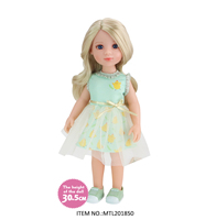 Muñeca de silicona de cuerpo completo de 30CM de alta calidad, muñecas para juego de imaginación, juguete de 12 pulgadas, muñeca de moda de Vinilo Suave americana, juguetes para niñas