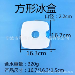 Chuncheng Square <b>Ice</b> Box 16.7x16.3x1.5cm Water Injection Outdoor Use - Product Image 5