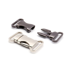 Metal Side Release Buckle Alloy Silver Black Bronze Gunmetal Light Gold Durable Bags <b>Webbing</b> Hardware Spring 2022 - Product Image 4