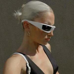 Gafas de Sol Steampunk Personalizadas con Logotipo, Moda 2022, para Hombre y Mujer, Negras, Plateadas, Espejo, Punk, Ciclismo, Deportes - Product Image 1