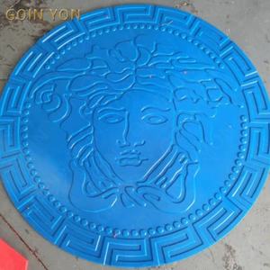 Moule de tampons d'impression en béton Flexible décoratif, modèle G504 Medusa Offre Spéciale - Product Image 5