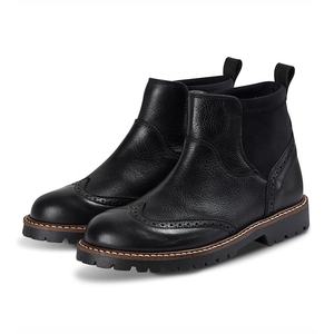 <span class=keywords><strong>Botines</strong></span> de piel auténtica para <span class=keywords><strong>mujer</strong></span>, botas con Logo personalizado, para Otoño e Invierno - Product Image 4