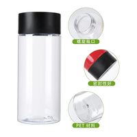Nouveauté Bouteille sensorielle vide pour bébé Bouteilles en plastique transparentes Bouteille sensorielle pour calmer