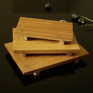 Planche à sushi en bois japonaise rectangulaire, plateau de service pour <span class=keywords><strong>cuisine</strong></span>, sushi, sashimi, décoration de table - Product Image 3