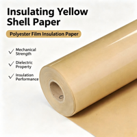 Papier isolant PET haute résistance diélectrique, film isolant en polyester durable pour équipements électriques