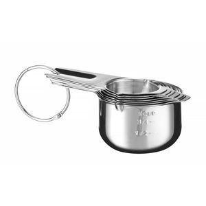 HENDI Set di 7 Tazze Dosatrici Attrezzatura da Cucina Professionale 140x85x(H)52mm - Product Image 1