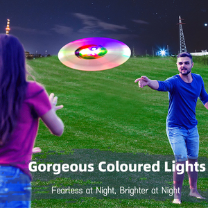 Đĩa Thể Thao Bền 20/25/26, 5/30Cm Đĩa Ném Tương Tác Tiệc Ngoài Trời Trong Nhà Đồ Chơi Trò Chơi Đĩa Bay Nhấp Nháy Cho Trẻ Em Người Lớn - Product Image 3