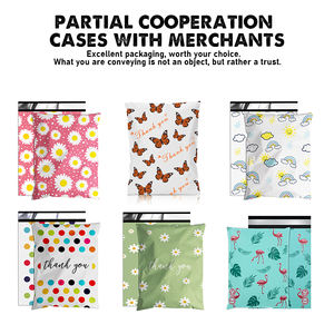 Enveloppes en poly personnalisées pour les marques de vêtements de l'UE 8x12 pouces noir gris vert expédition rapide commandes en gros emballage de commerce électronique - Product Image 2