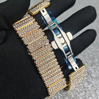 Bracelet élégant en cristal carré, montre à quartz pour femme, montre femme, reloj para mujer, montre-bracelet de luxe en acier inoxydable doré pour femme