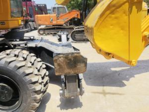 Excavadora de ruedas Hyundai 210W-9 de rendimiento estable de Corea original 21 toneladas Construcción de segunda mano en stock - Product Image 5