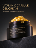 Crème Gel Capsule Vitamine C OEM/ODM Éclaircissante Hydratante pour le Visage Marque Privée
