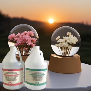 Tinh thể rõ ràng apoxy nhựa Epoxy AB Kit chất lỏng epoxi nhựa Epoxy và chất làm cứng sâu đổ cho đồ trang sức thủ công bàn gỗ nghệ thuật - Product Image 5