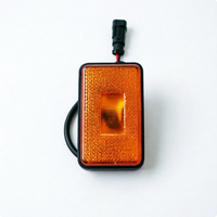 Luz LED de Señalización Lateral de 24V para Autobús, Lámpara Indicadora Lateral Ámbar para King Long, Golden Dragon, JMC, Ankai