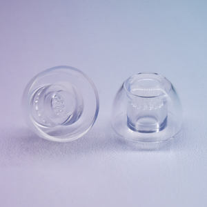 水晶透明液晶硅胶耳尖HiFi耳塞降噪更换尖-3对 - Product Image 1